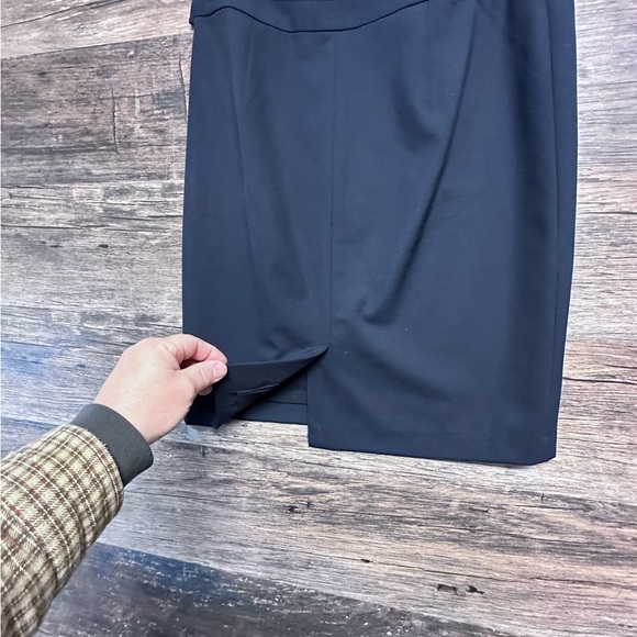 The Limited Blue Pencil Skirt Knee-Length Work - Picture 4 of 8